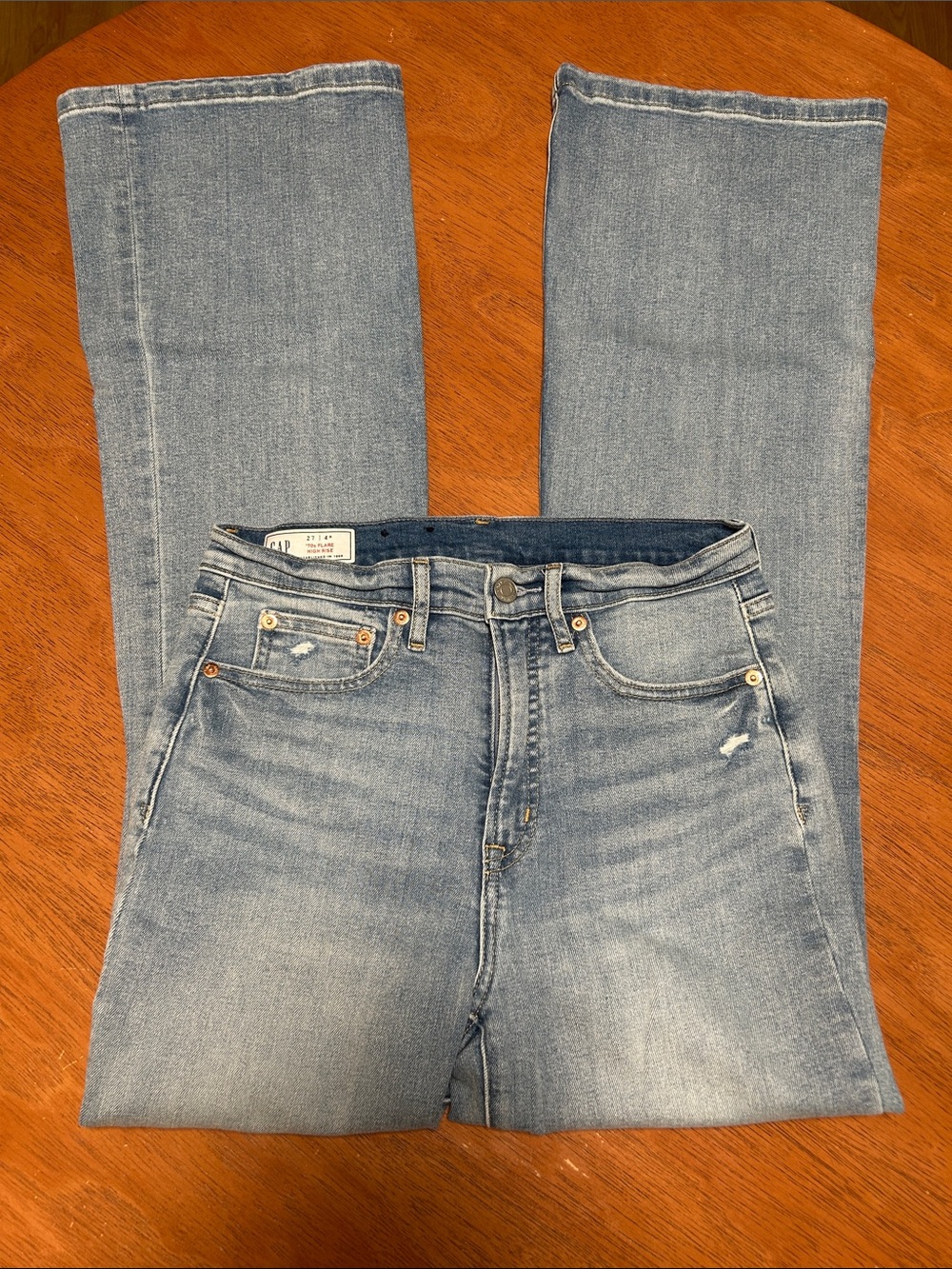 Gap 70s Flare High Rise Jeans